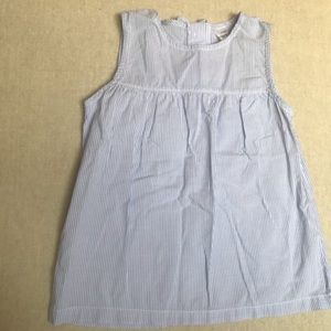 Girl’s Striped Sleeveless Shirt